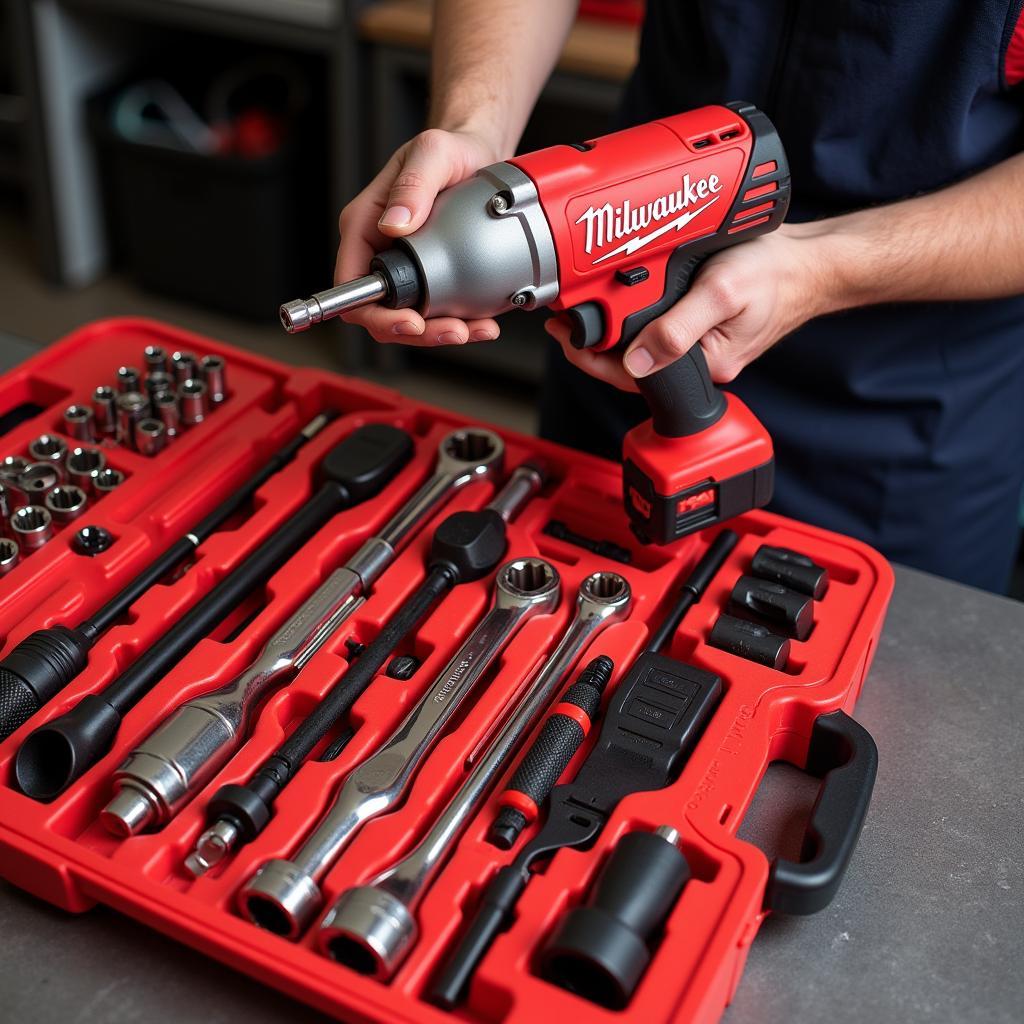 Milwaukee Car Tool Set for Mechanics