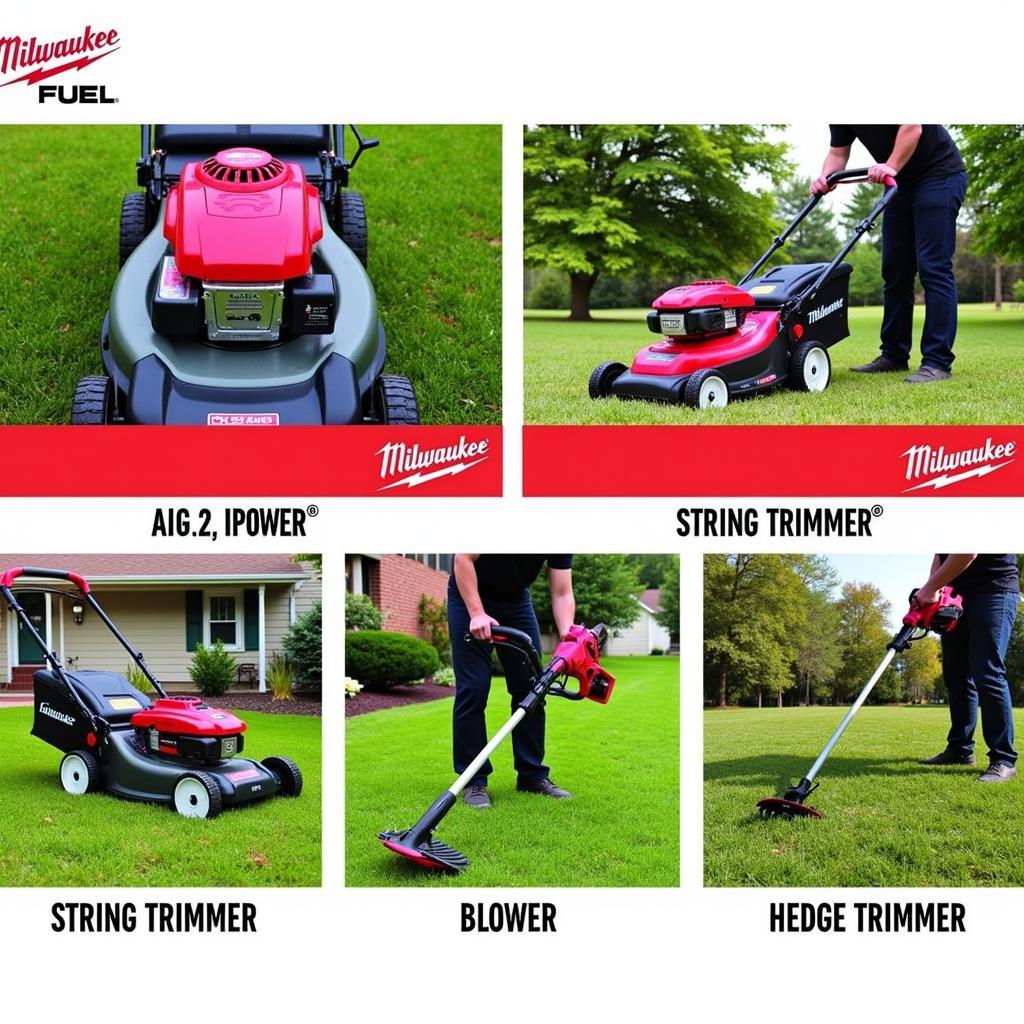 Milwaukee M18 FUEL Lawn Care Tools in Action