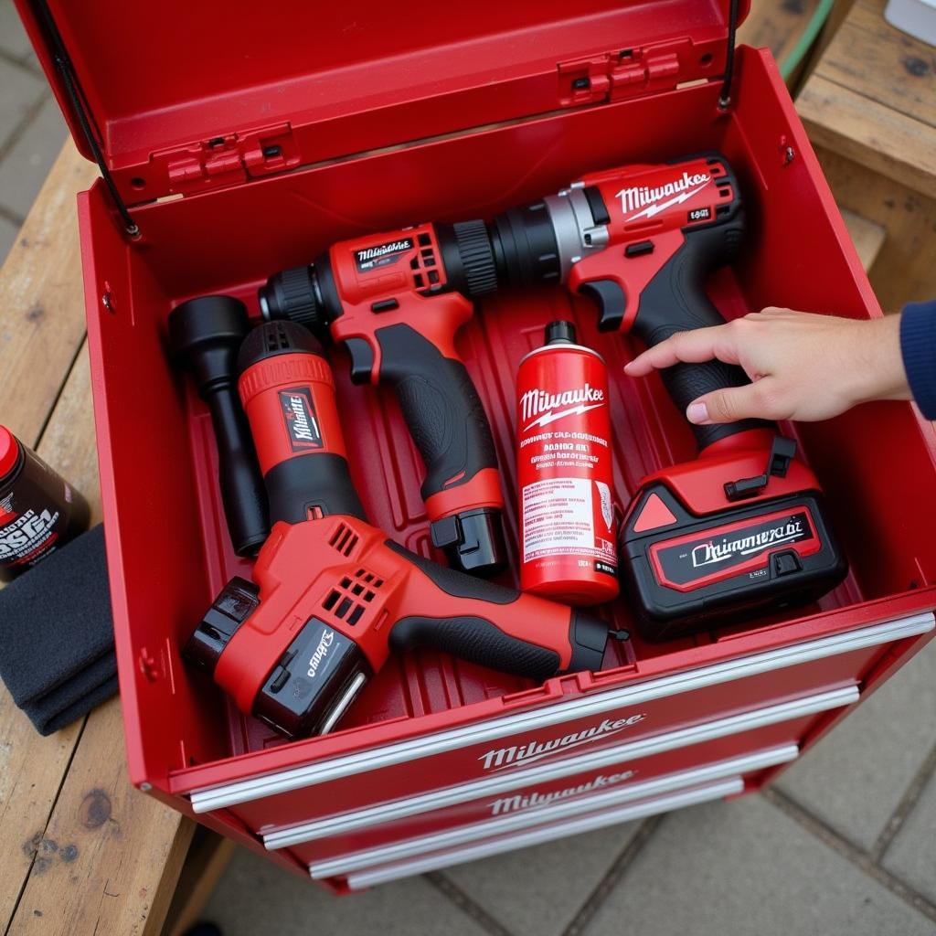 Cleaning and Storing Milwaukee Tools