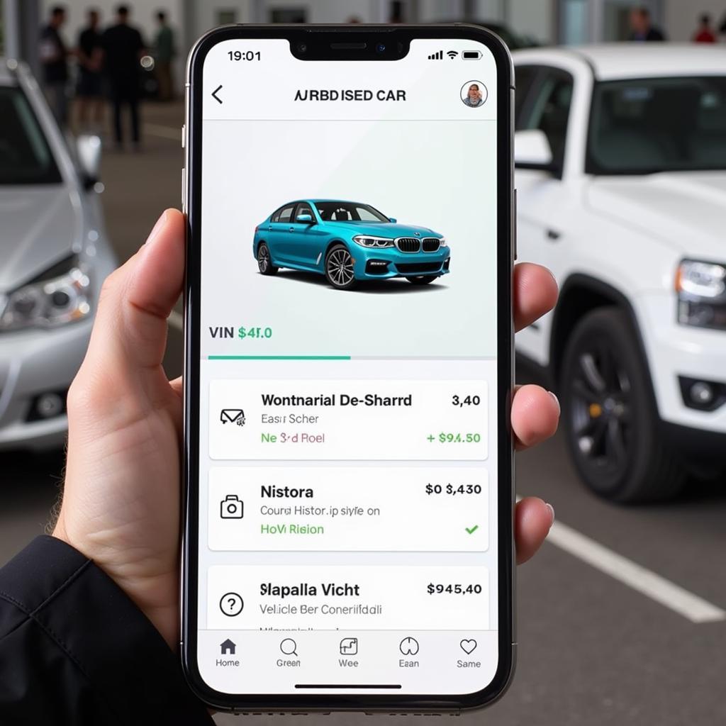 Mobile App for Used Cars