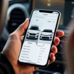 Mobile Car Comparison App