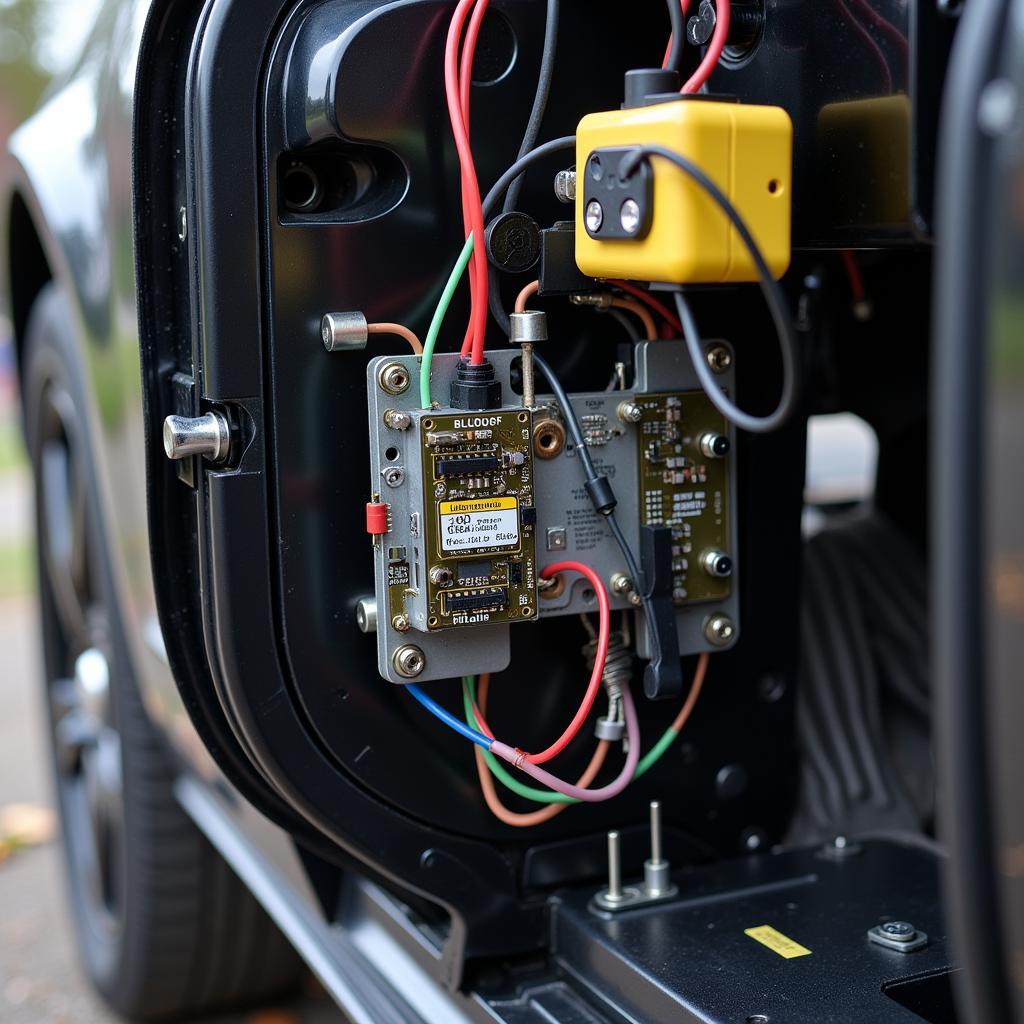 Modern Car Door Lock Mechanism