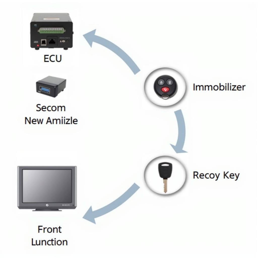 Modern car security systems and their components