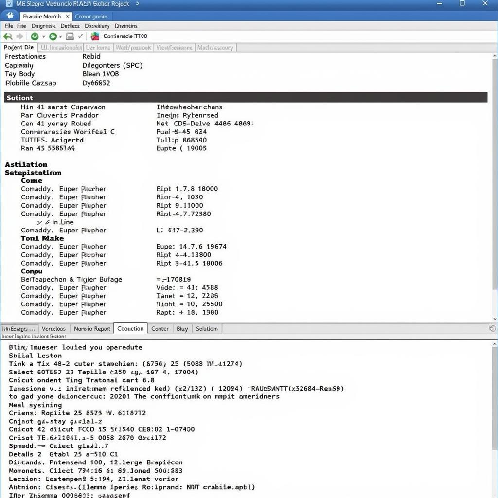 MR Car Tool T110 Diagnostic Report Sample