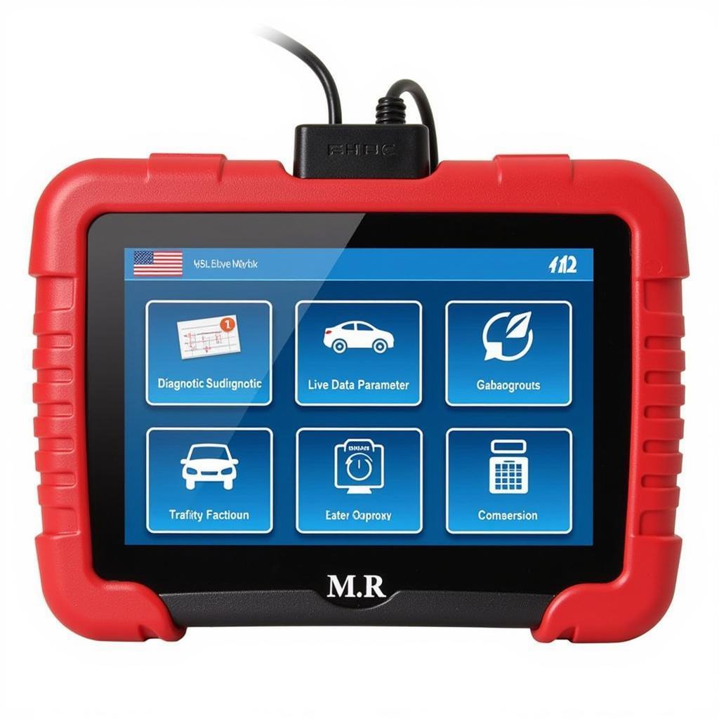 MR Car Tool T110 Interface Display