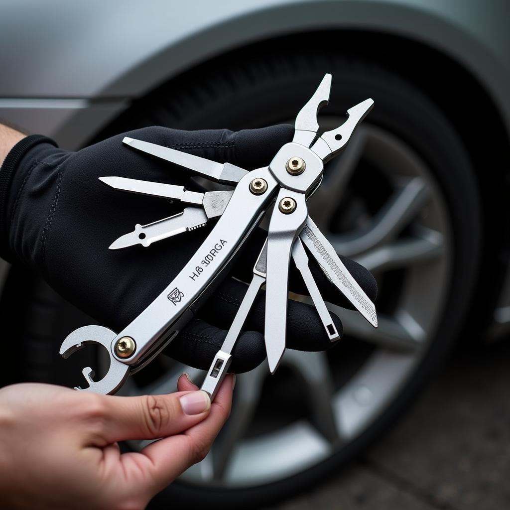 Multi-tool for car repair