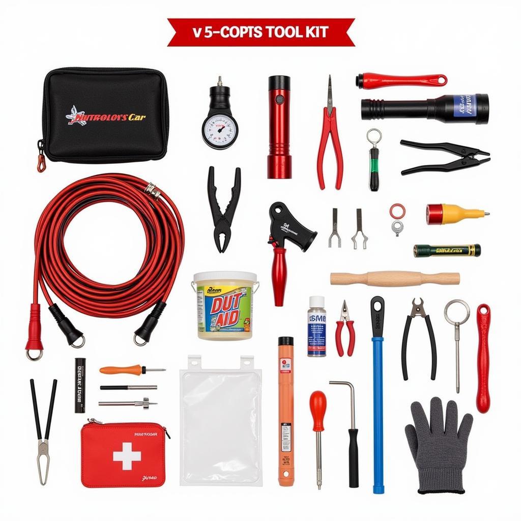 Essential Contents of a Multipurpose Car Tool Kit