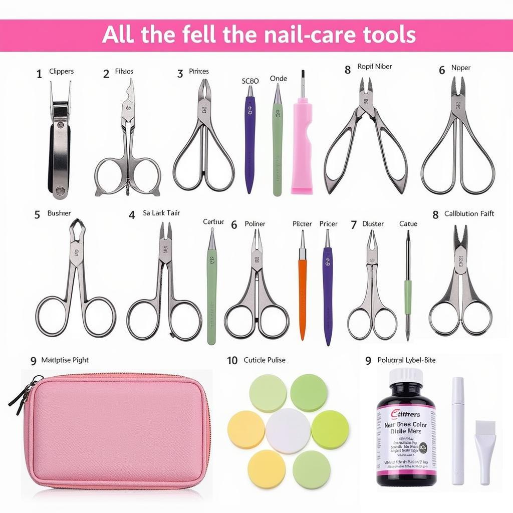 Complete Nail Care Kit with All the Essential Tools