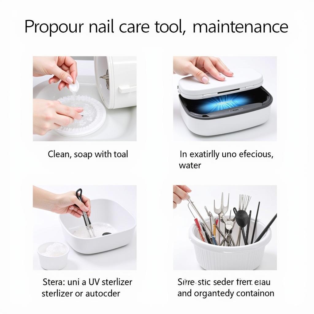 Maintaining Nail Care Tools: Cleaning, Sterilizing, and Storage