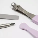 Nail Clippers, File, and Cuticle Pusher