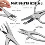 Nail Clippers and Nippers for Grade 8 Nail Care