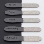 Various Nail File Grits for Shaping and Smoothing