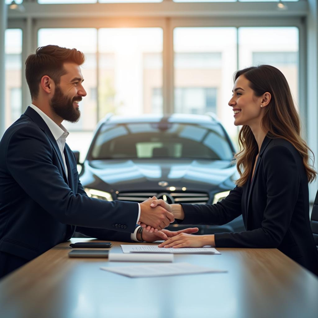 Negotiating Car Price at Dealership