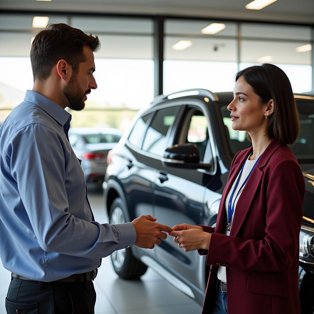 Negotiating Car Price at Dealership