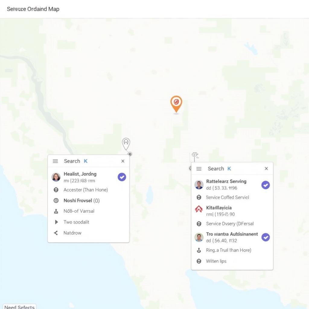 Network of Care Service Locator Map Example