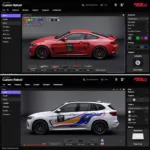 NFS Payback Car Customization Interface