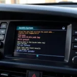 OBD-I System Displaying Diagnostic Codes