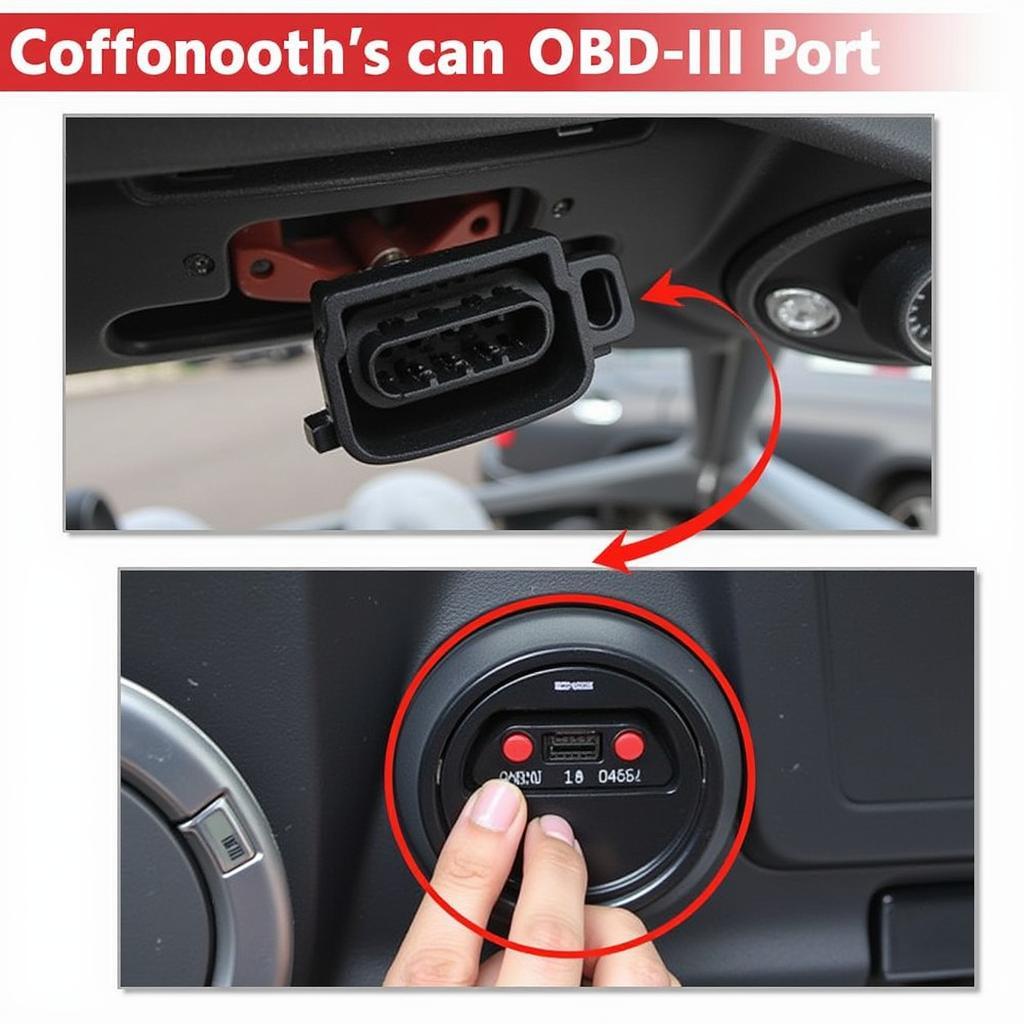 OBD-II Port Location in a Car