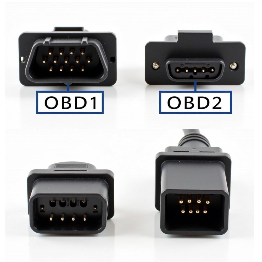 OBD1 vs OBD2 Connector Comparison