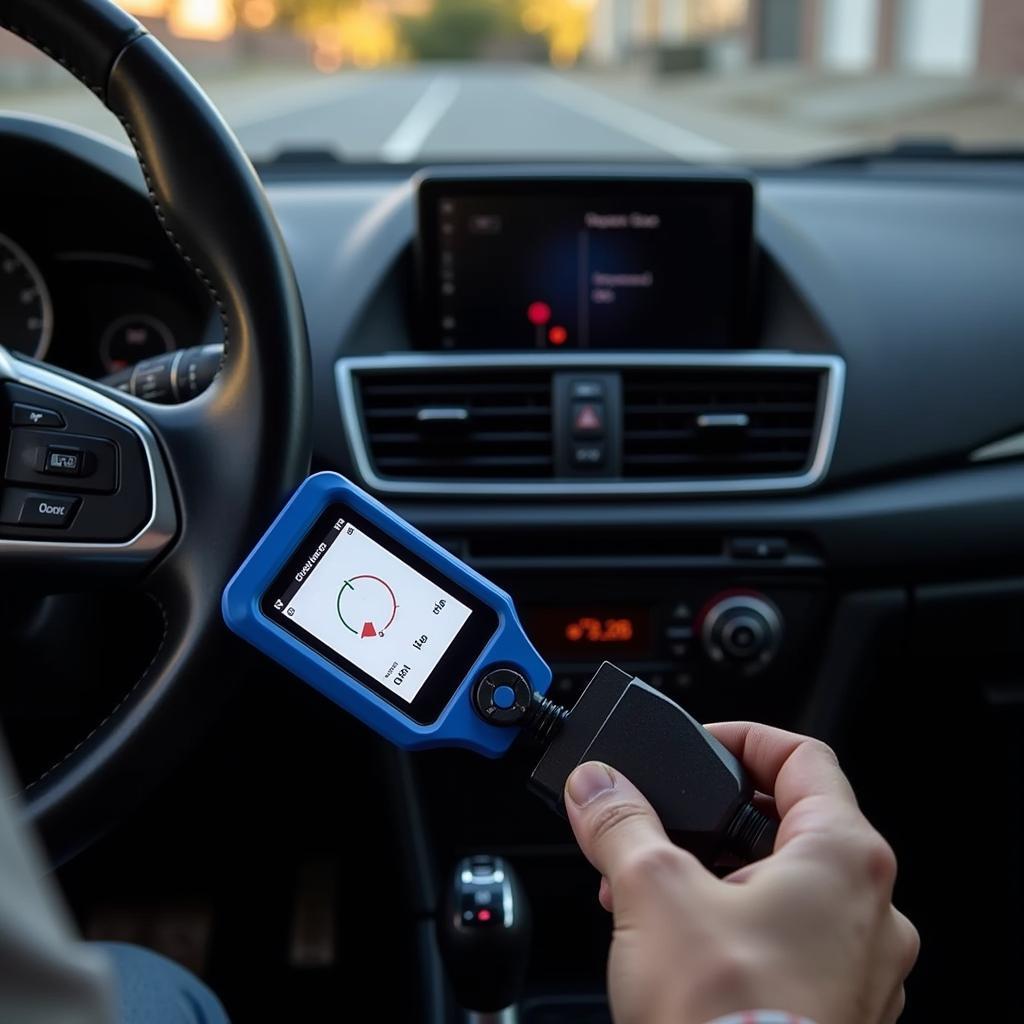 OBD2 Code Reader in India - Connecting to a Car's Diagnostic Port