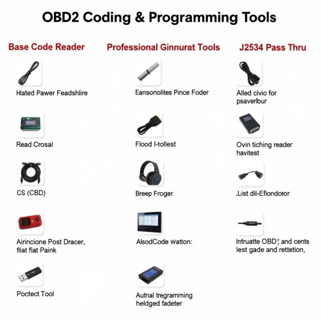 Types of OBD2 Coding Tools