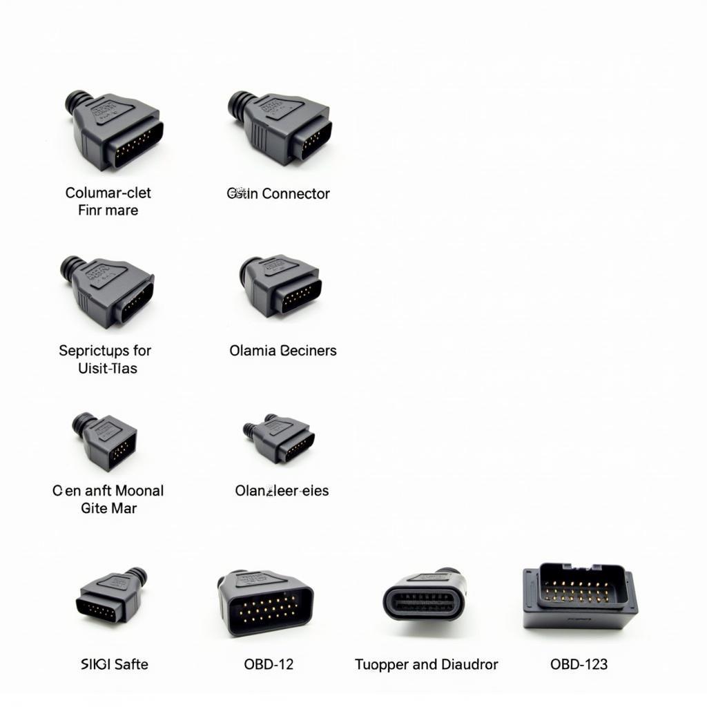 Different OBD-II Connector Types