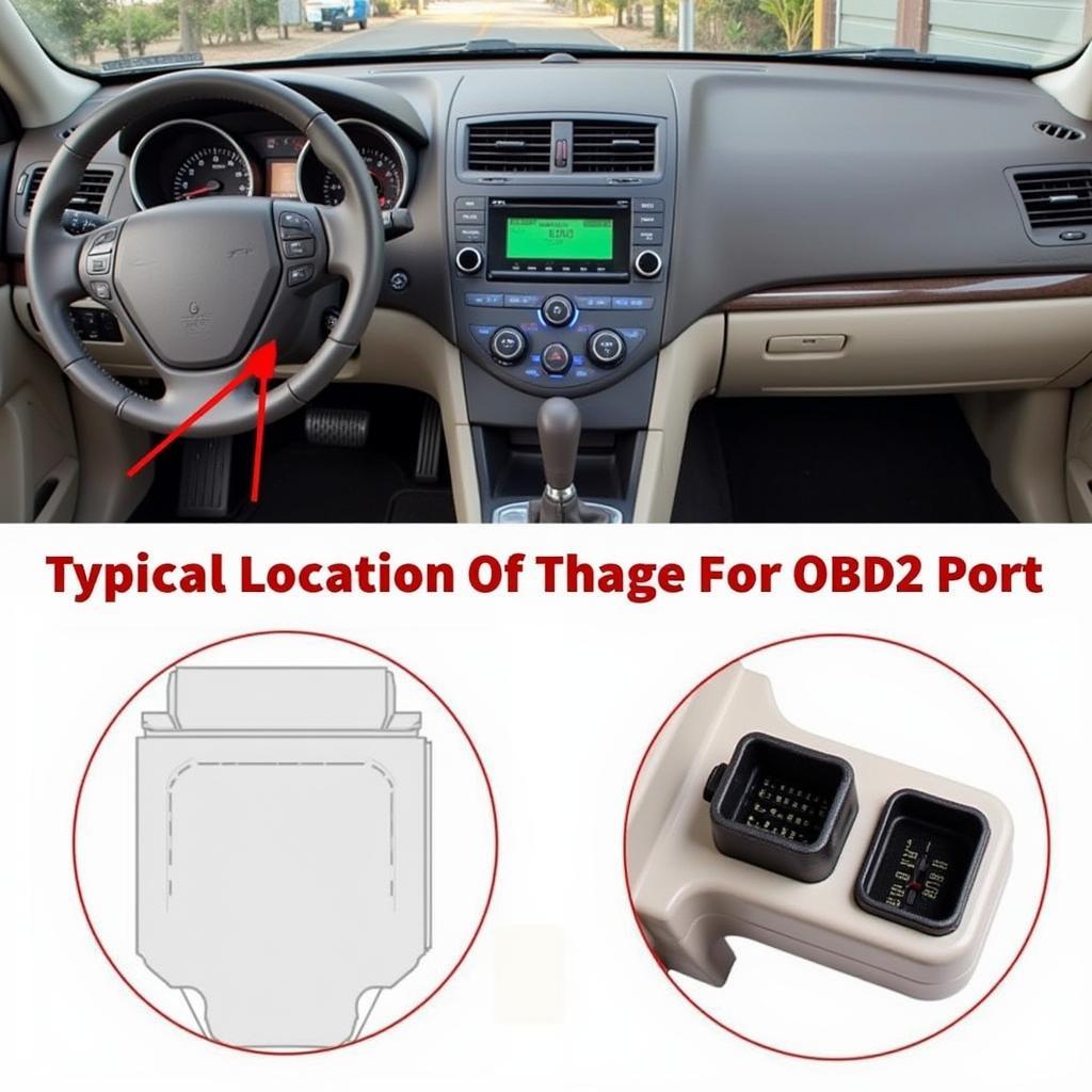 Locating the OBD2 Port