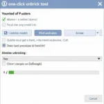 One-Click Unbrick Tool Interface