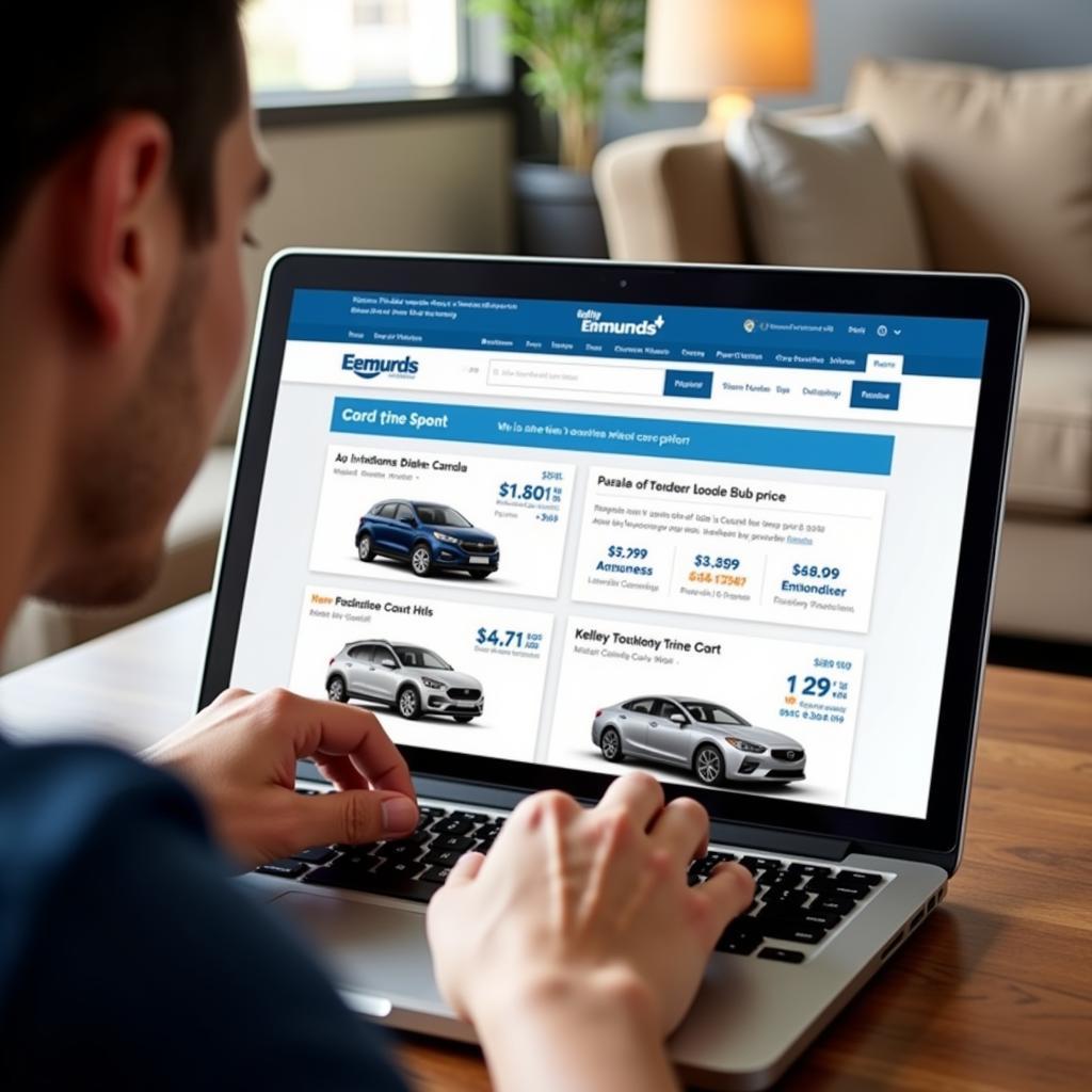 Researching Car Prices Online