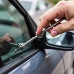 Using a Slim Jim to Open a Two-Sided Locked Car Door