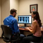 Consulting with a back pain specialist in Oregon