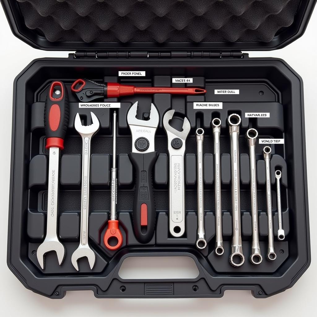 A Well-Organized DIY Emergency Car Tool Kit