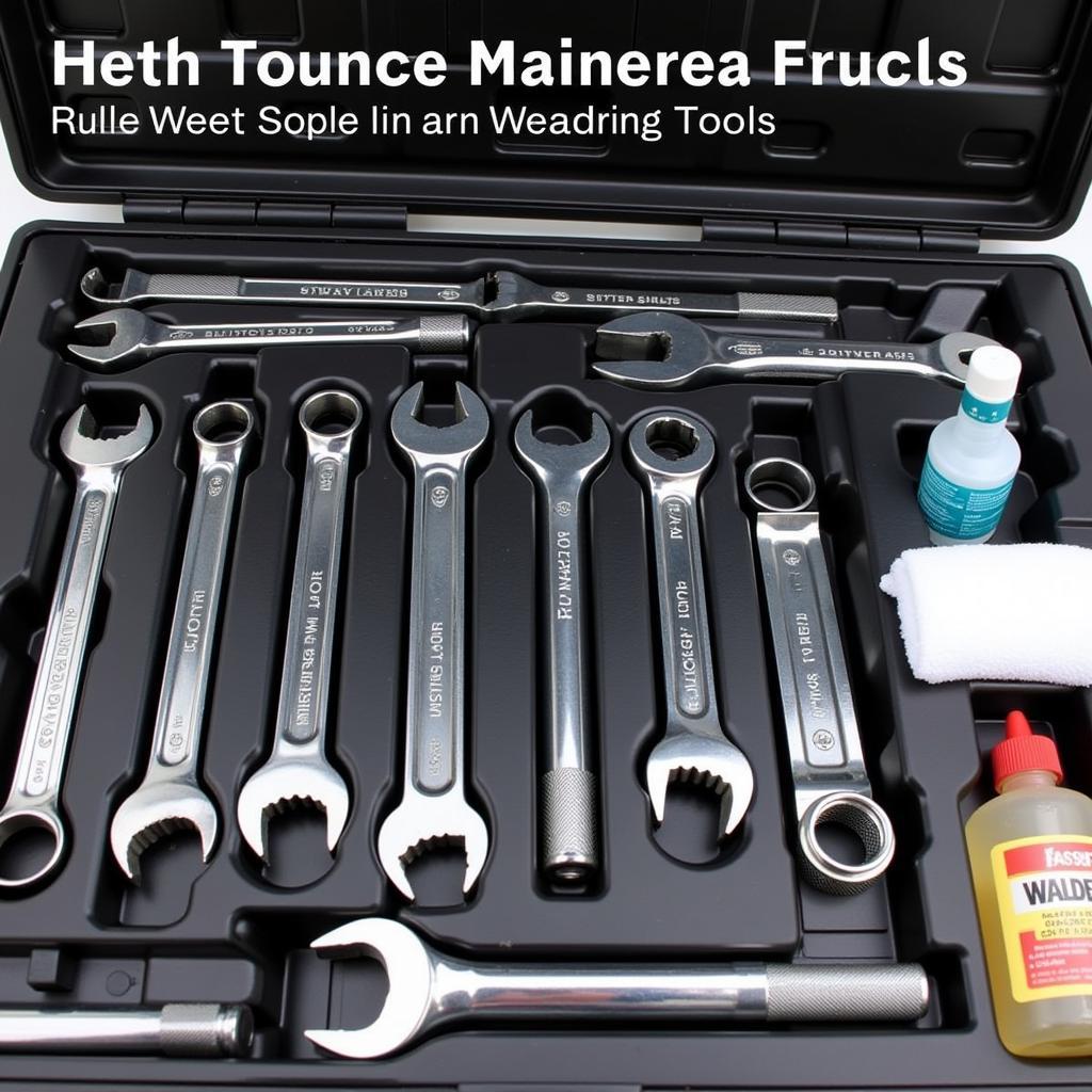 Organized Car Toolbox and Maintenance