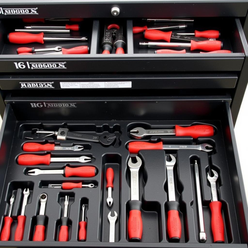 Well-Organized Tool Chest