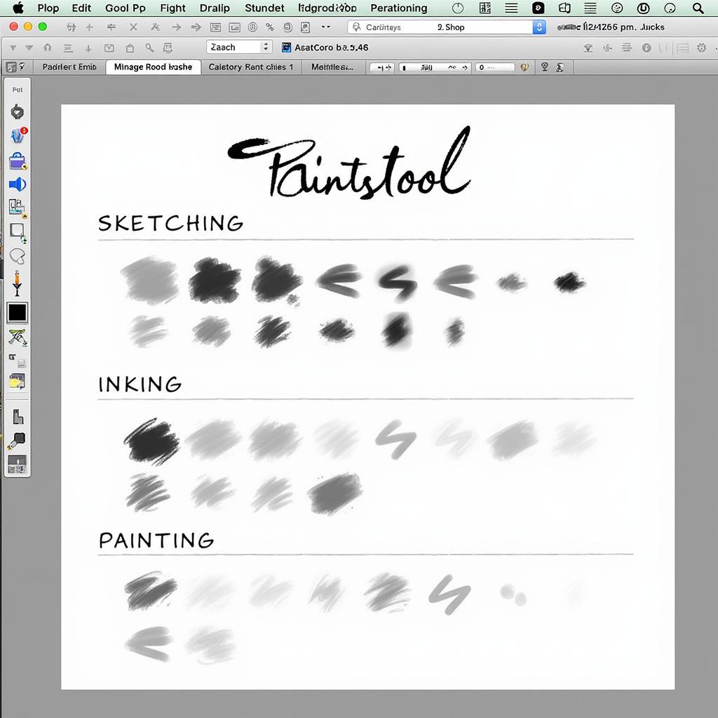 Organizing Custom Brushes in Paint Tool SAI