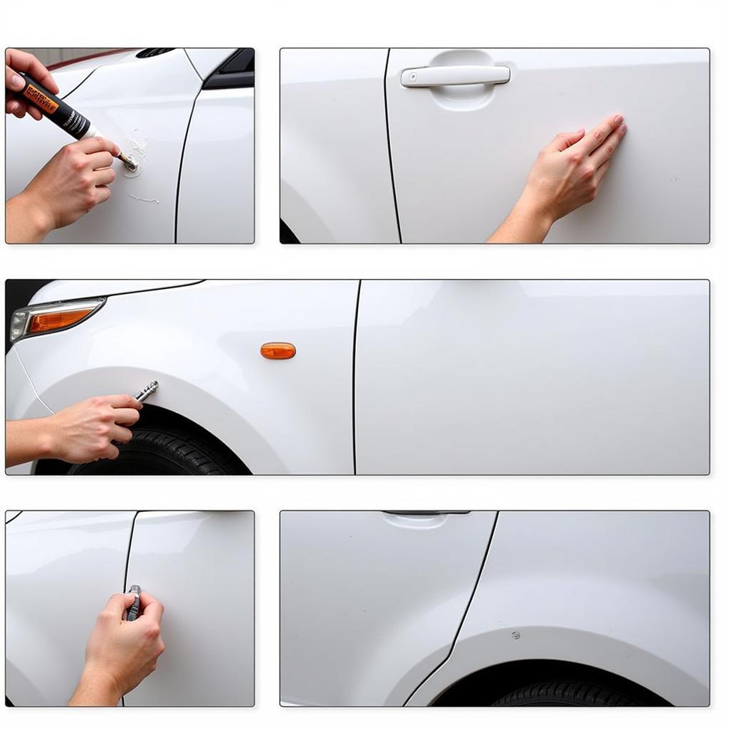 Paintless Dent Repair Process