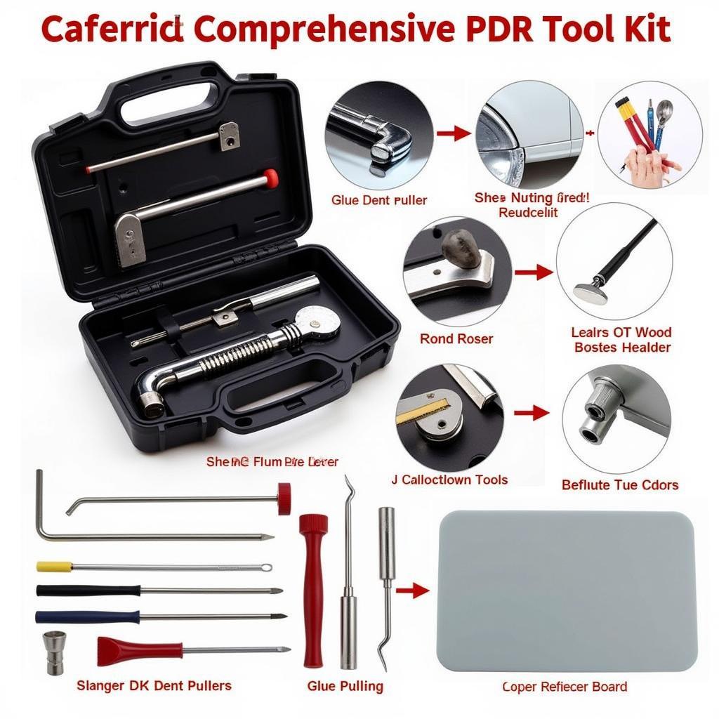 PDR Tools Kit: Essential for Dent Removal