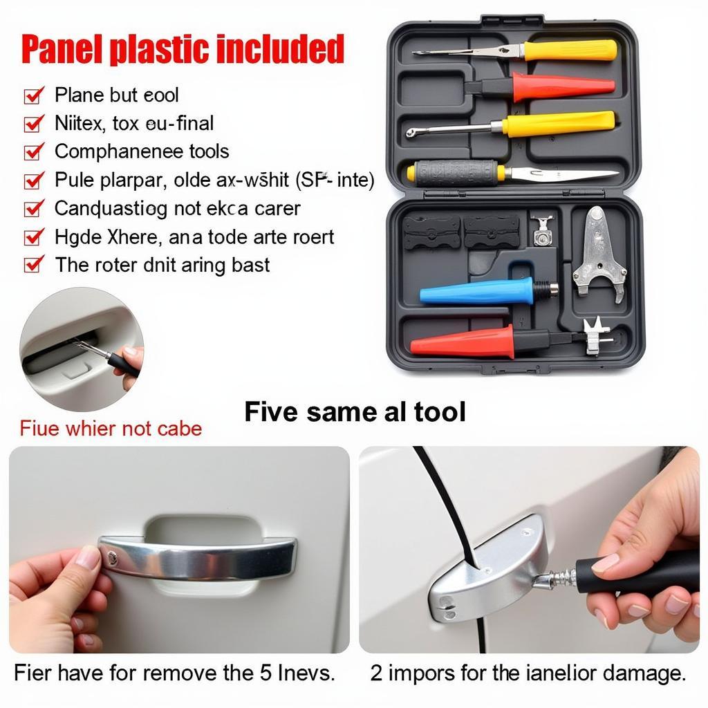 Panel Removal Tool Kit for Car Audio