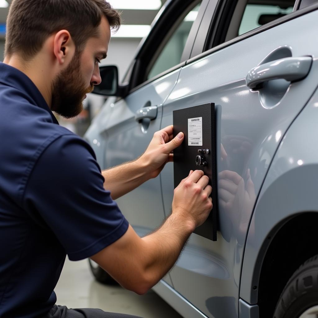 Pattern Car Tools for Body Panel Alignment