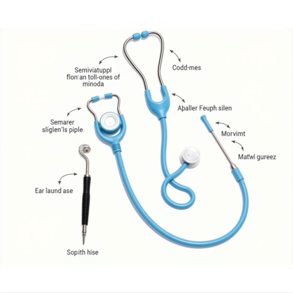 Pediatric Diagnostic Tools: Stethoscope and Otoscope