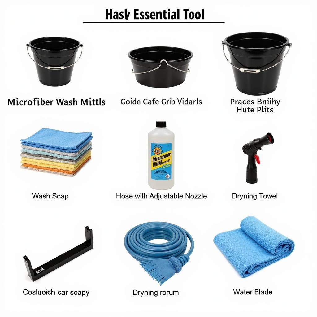 Essential Car Wash Tools in the Philippines