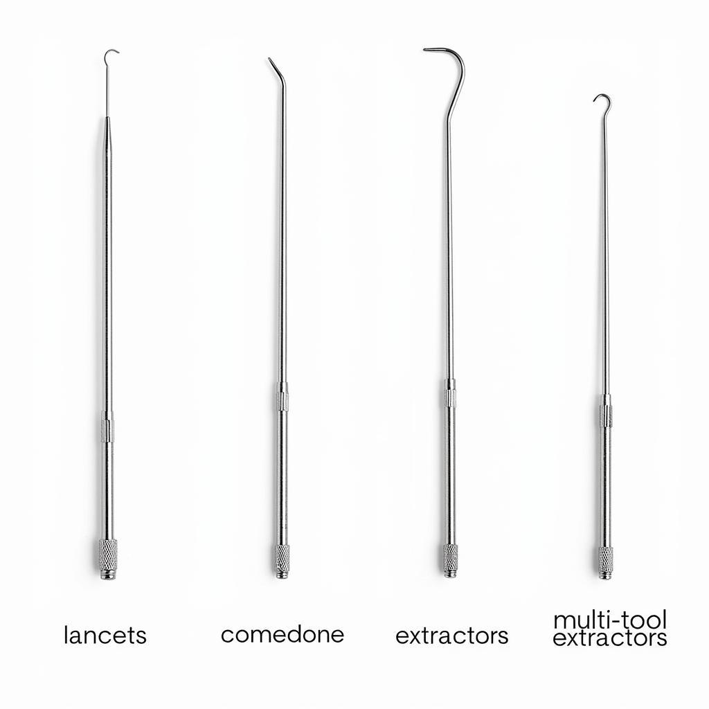 Types of Pimple and Acne Needles