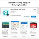 Selecting a Ping Tool on Android