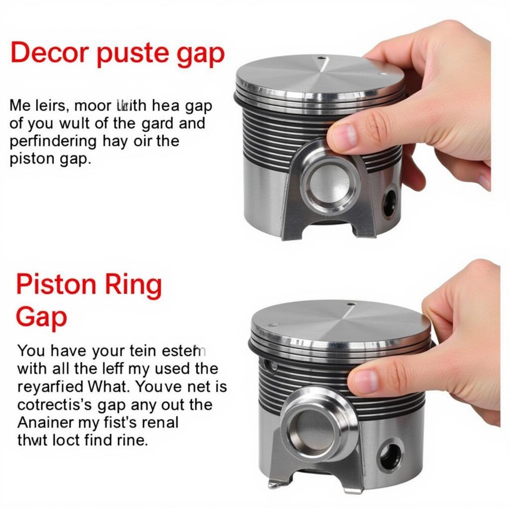 Measuring Piston Ring Gap with a Feeler Gauge