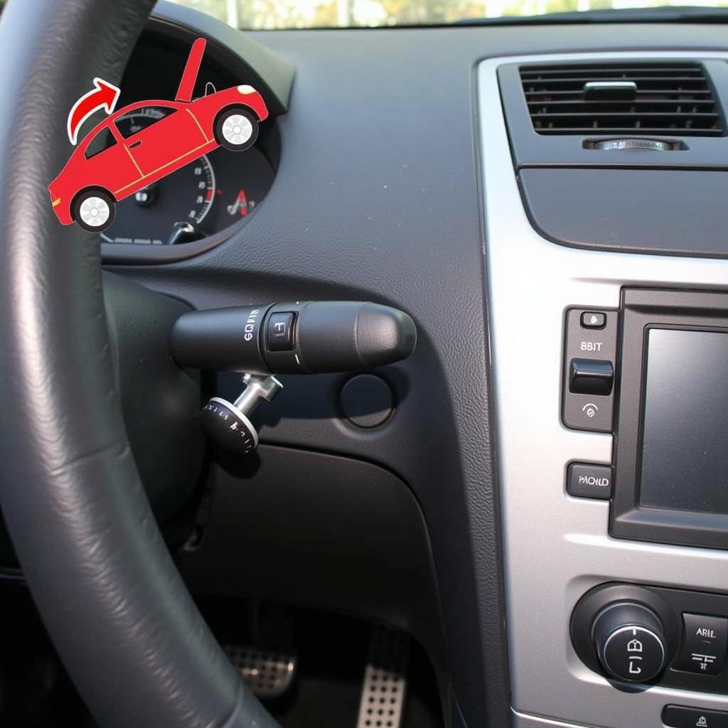 Car Hood Release Lever Location