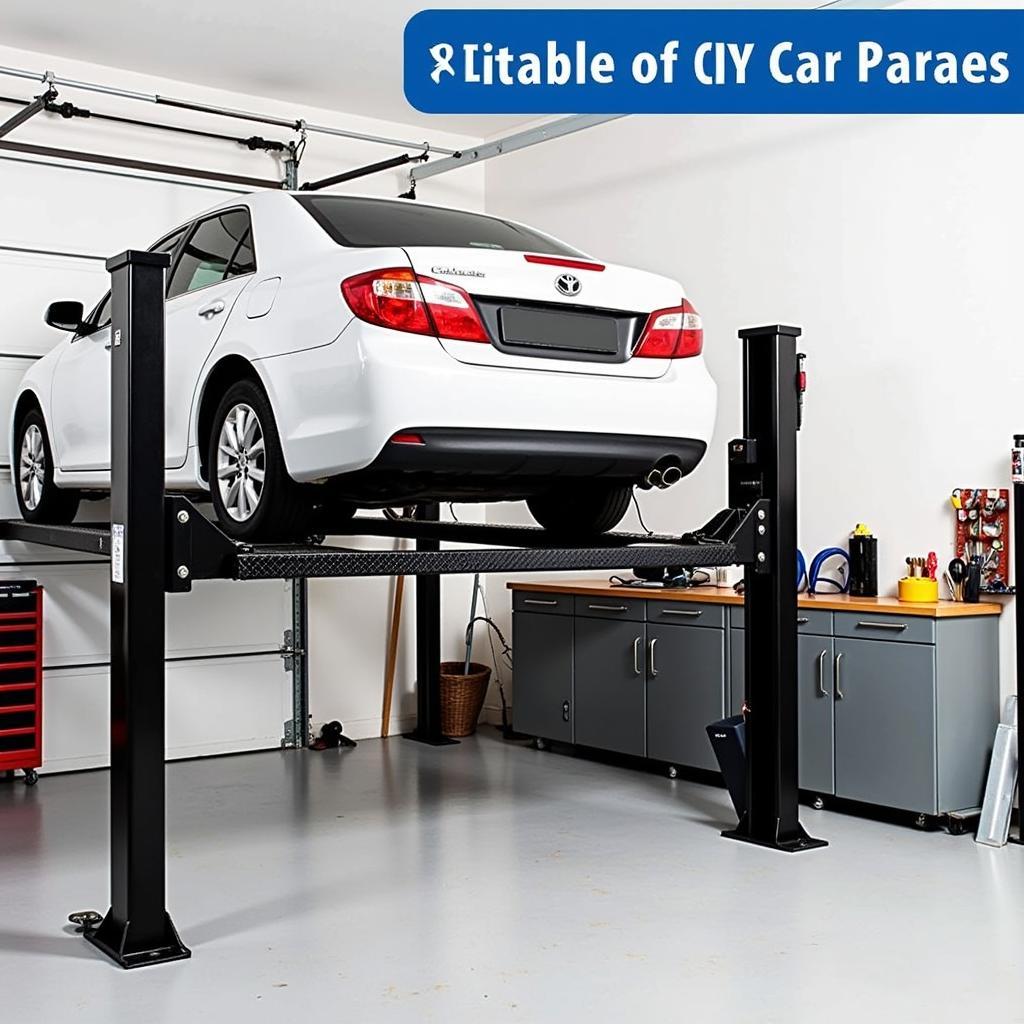 Portable Car Lift for Home Garage