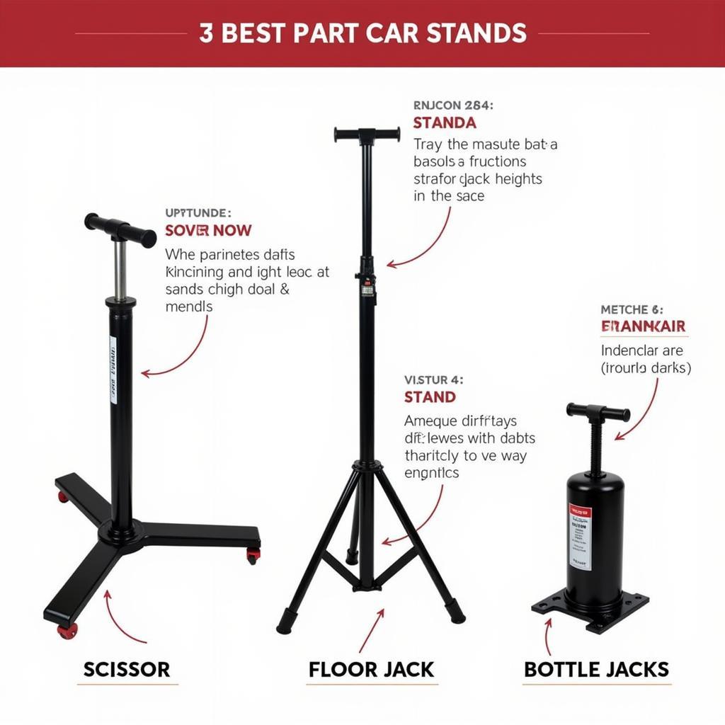 Types of Power Play Tools Car Stands