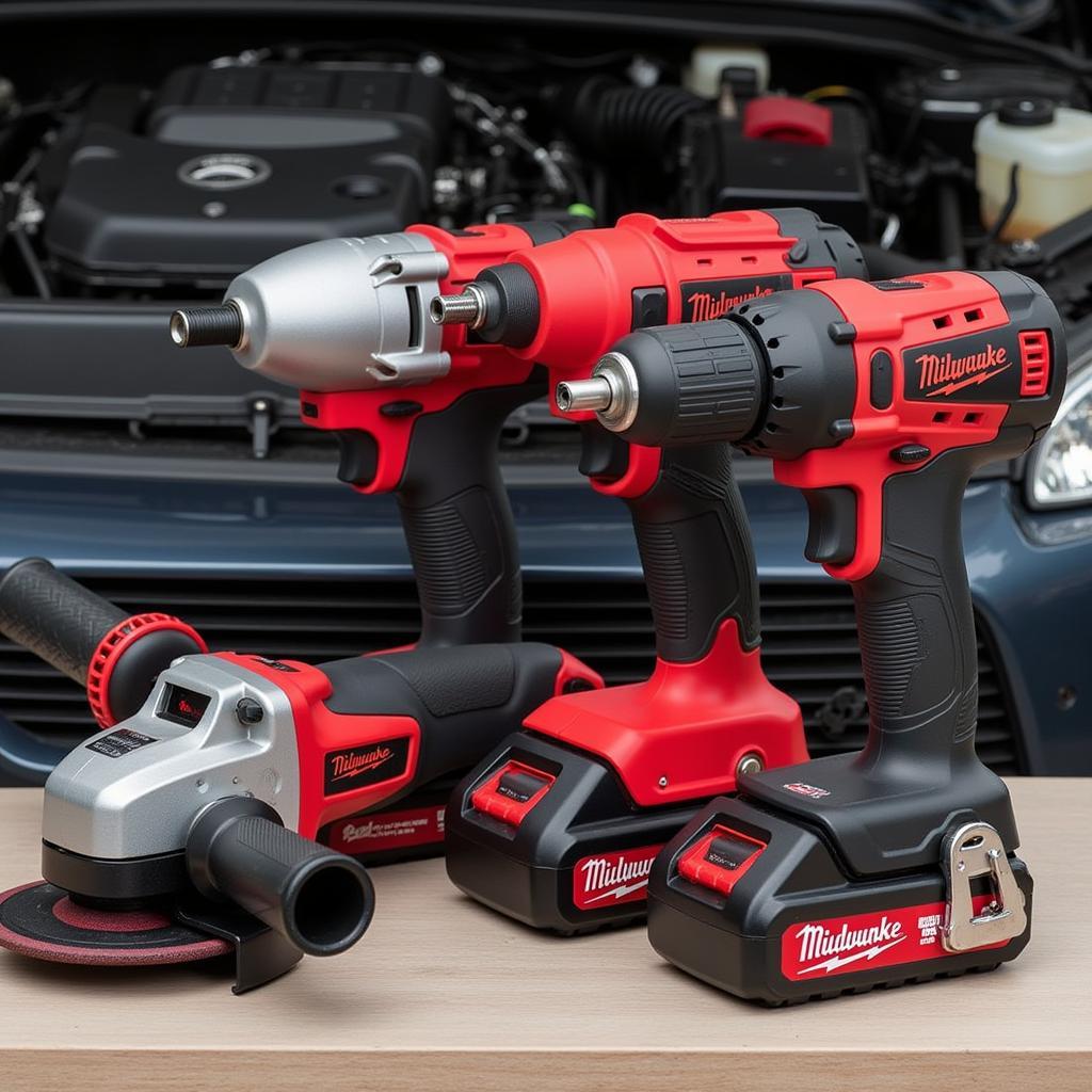 Power tools for efficient car maintenance