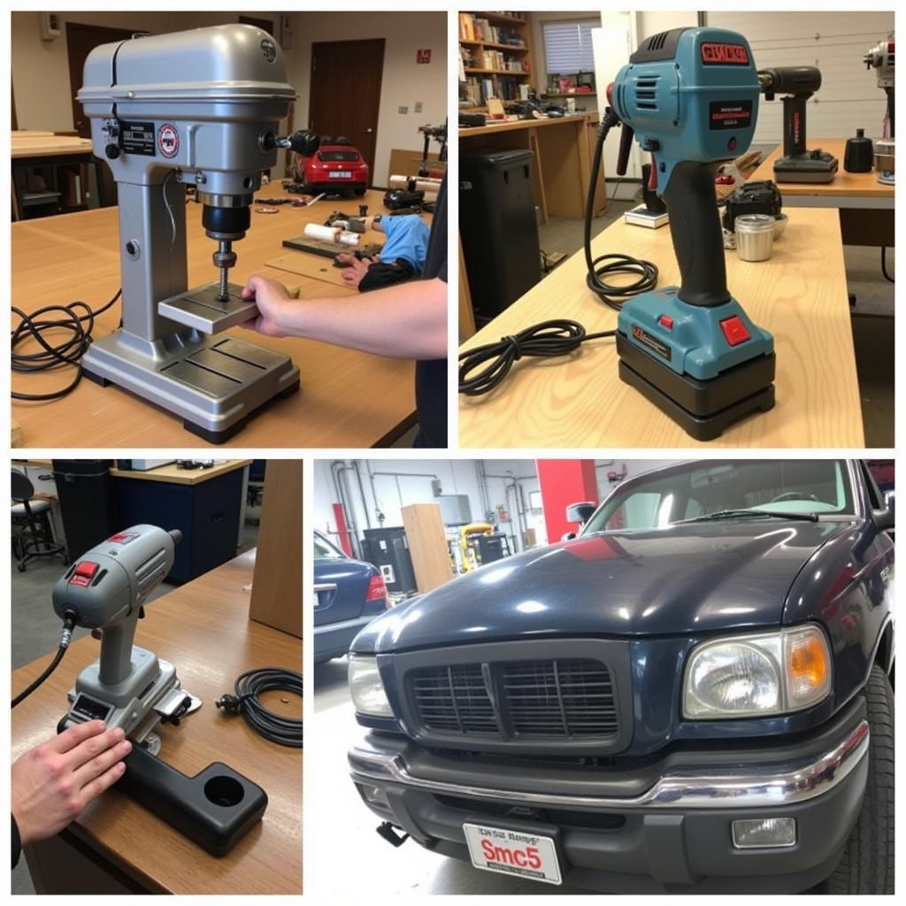 Power Tools for Woodworking and Automotive Applications