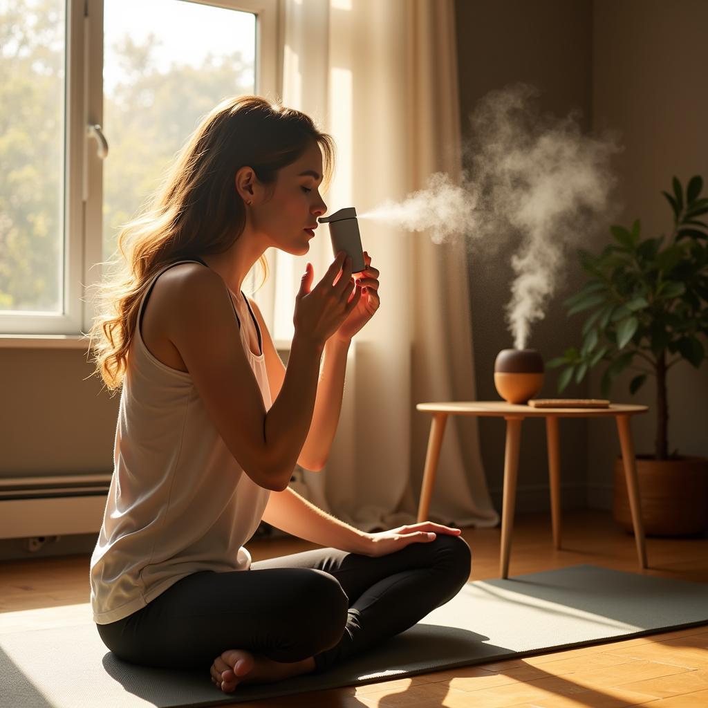 Practical Aromatherapy Self-Care: Inhalation Techniques